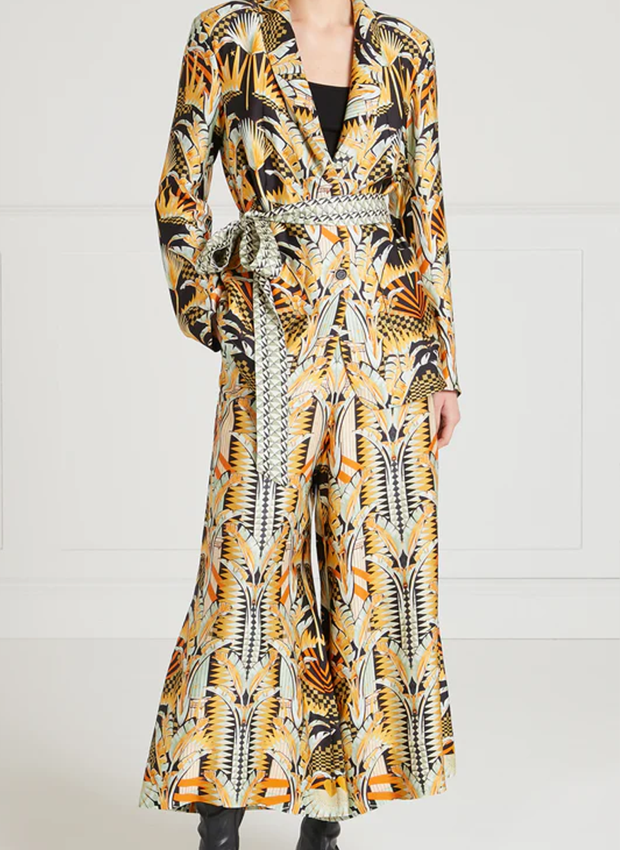 Odette Satin Trousers - Temperley London