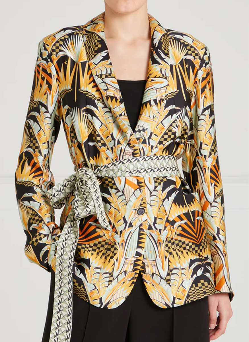 Odette Satin Jacket - Temperley London