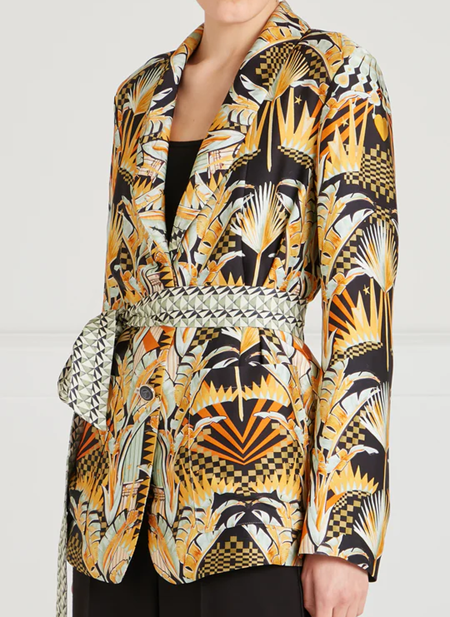 Odette Satin Jacket - Temperley London