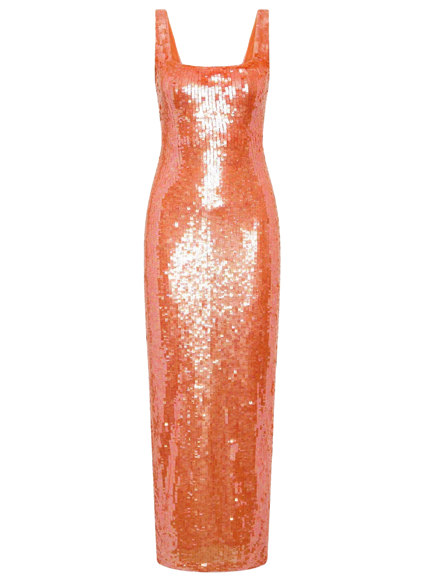 Kayla Pailette Midi Dress