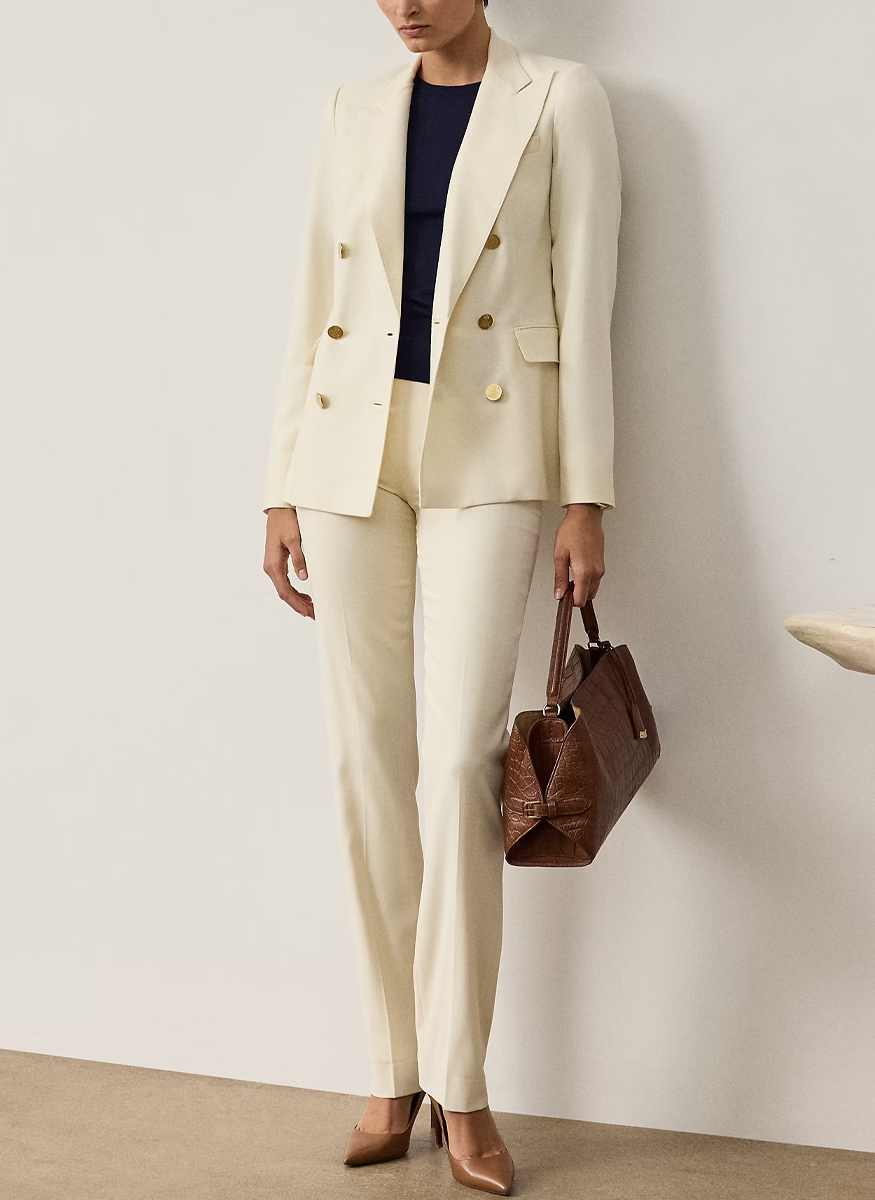 Cashmere Crewneck Sweater in Navy