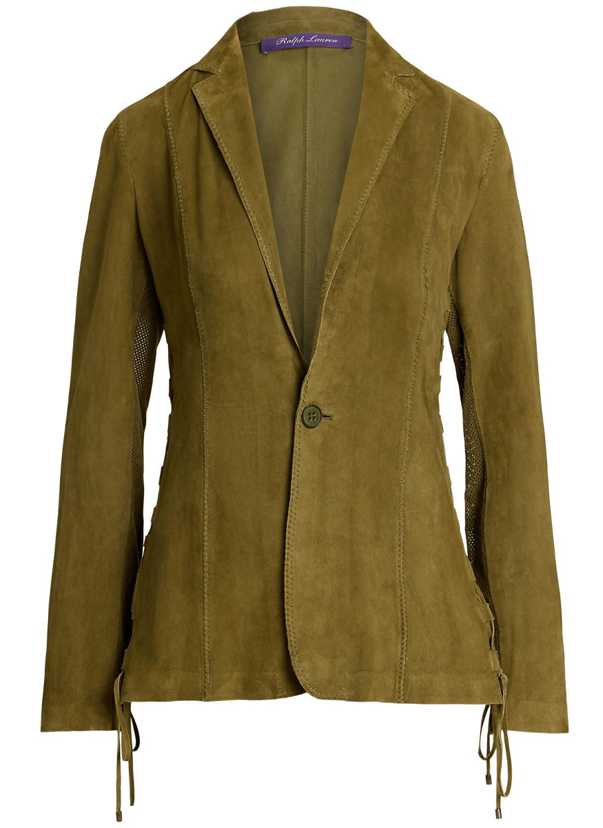 Jessamine Lamb-Suede Jacket