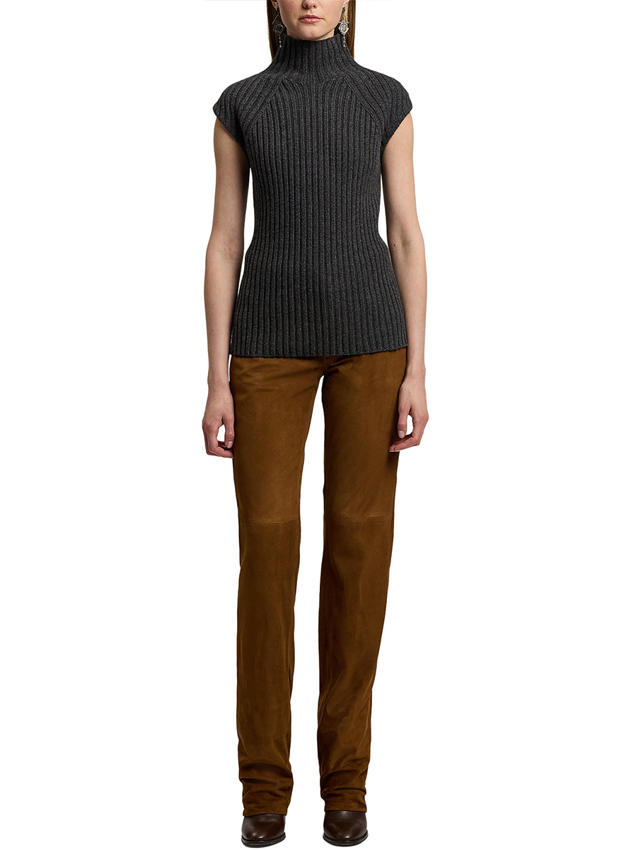 Lofty Cashmere Funnel Neck Sweater