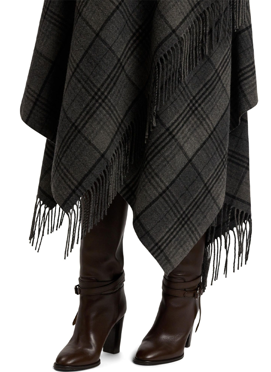 Hadiah Plaid Wool Skirt - Ralph Lauren Collection
