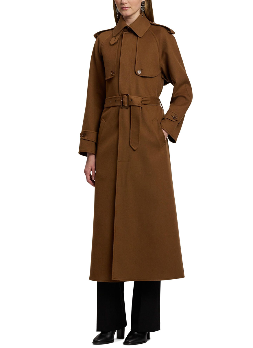 Wilen Double-Faced Wool-Cashmere Coat