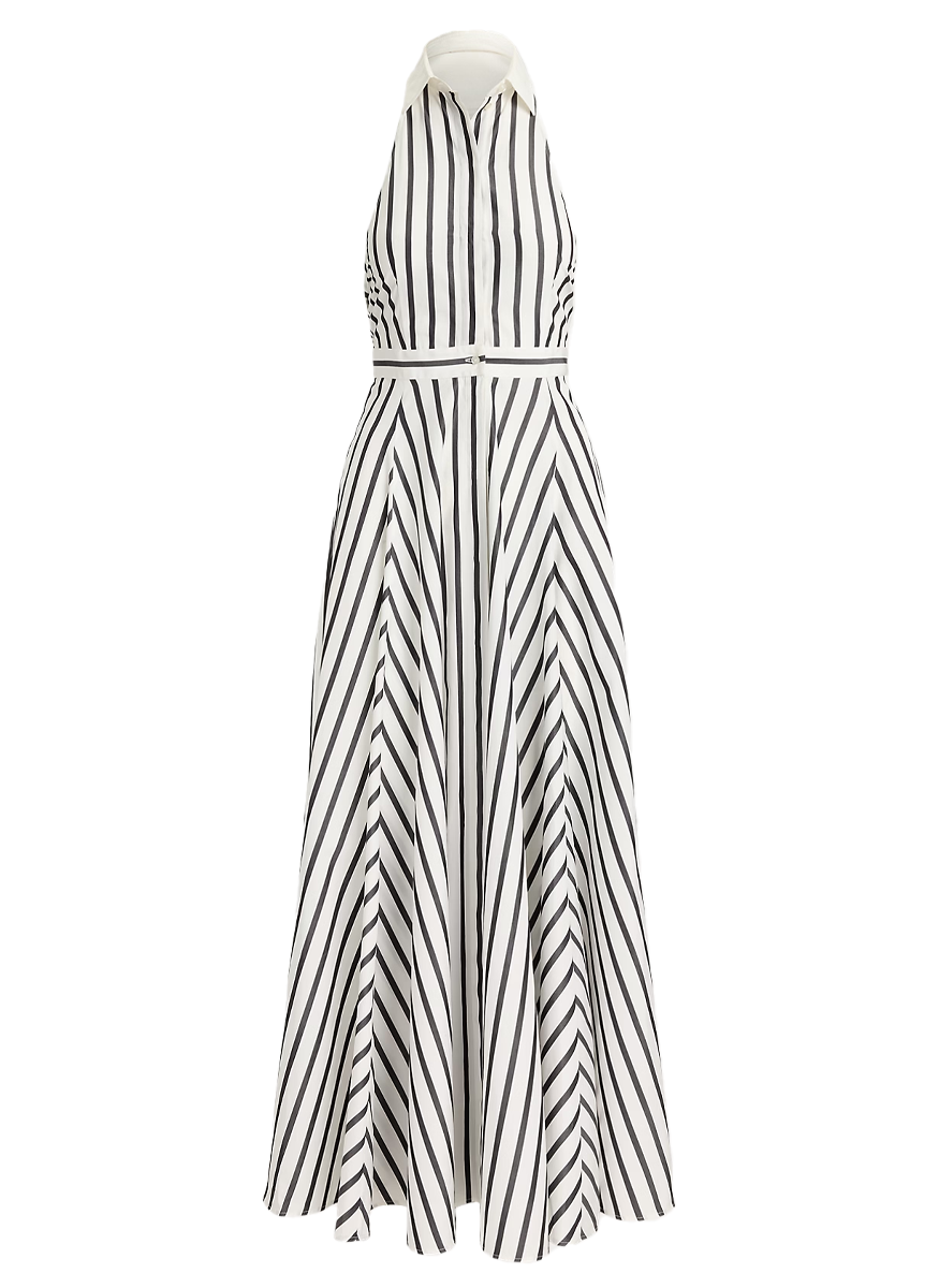 Eldred Striped Cotton Day Dress