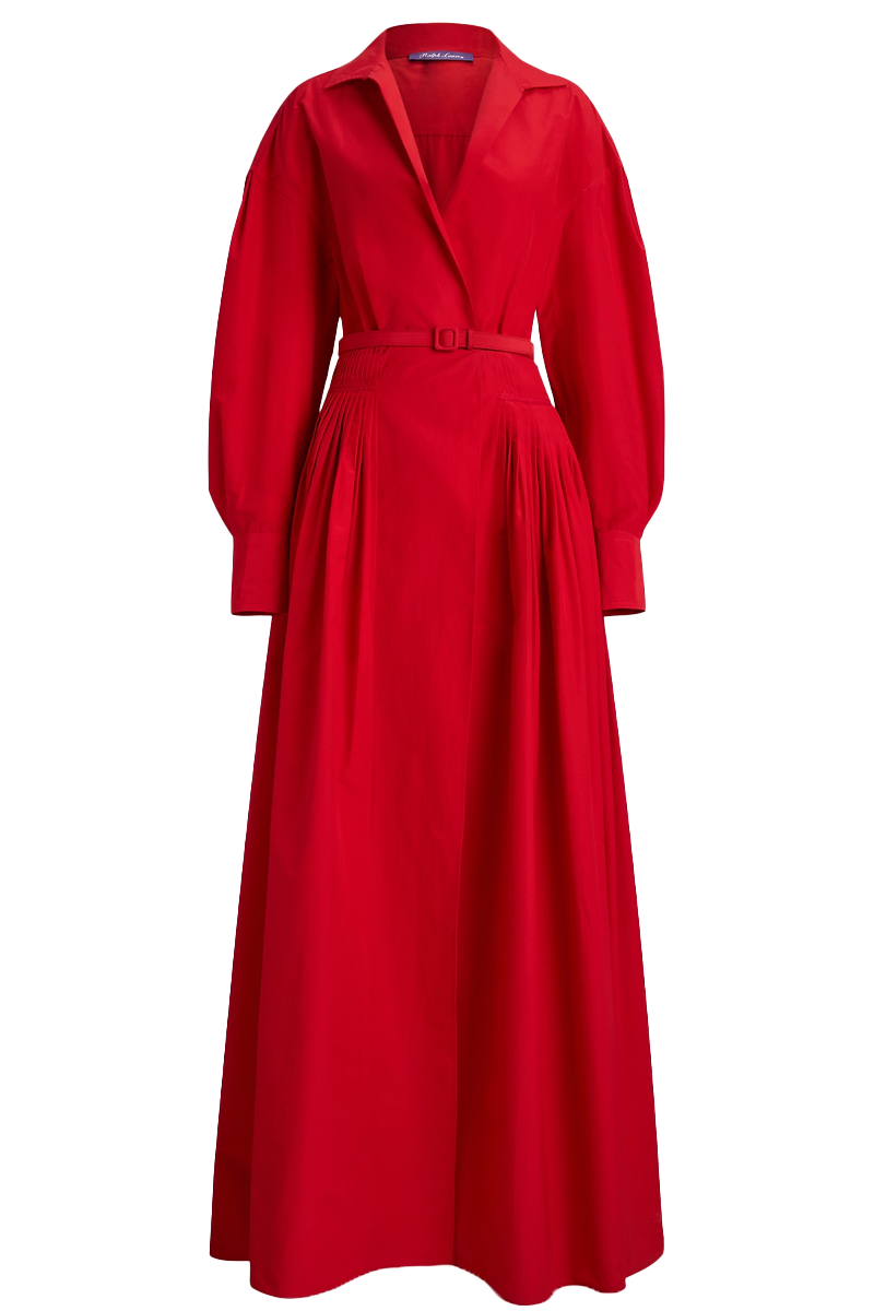 Daley Cotton-Blend Poplin Evening Dress