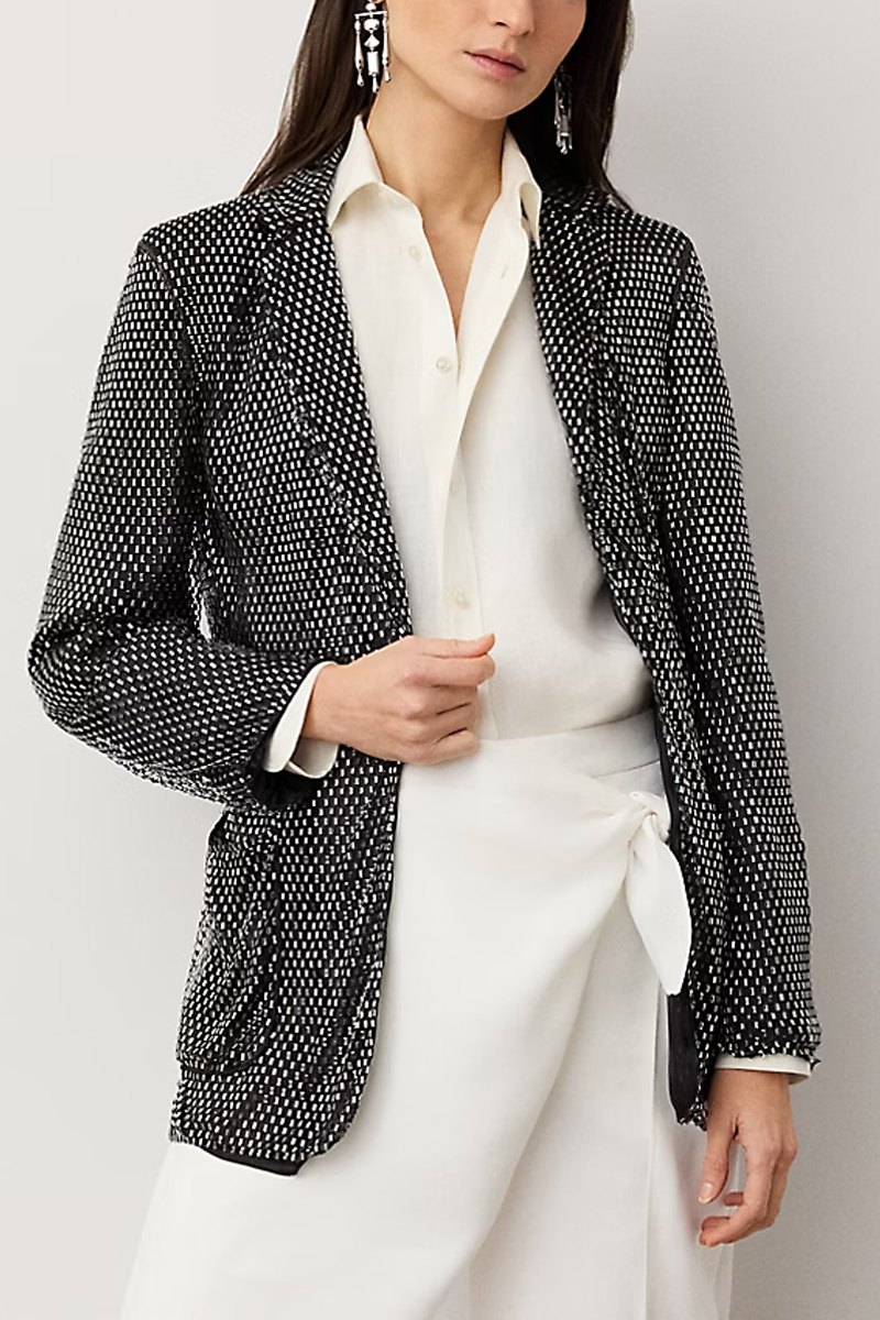 Brynn Embellished Jacket - Ralph Lauren Collection