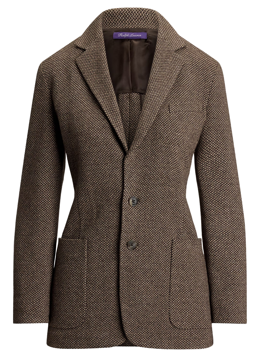 Hailey Broken-Twill Jersey Jacket - Ralph Lauren Collection