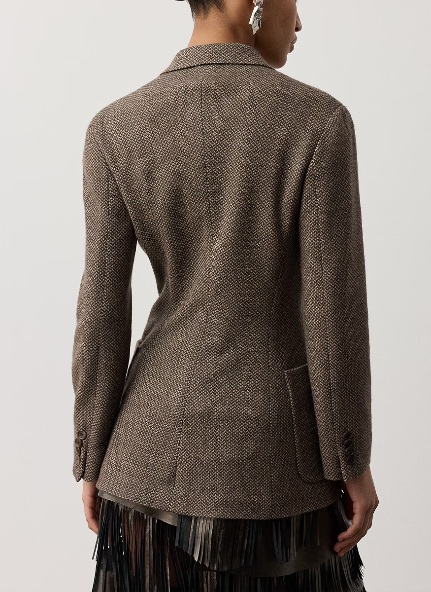 Hailey Broken-Twill Jersey Jacket - Ralph Lauren Collection