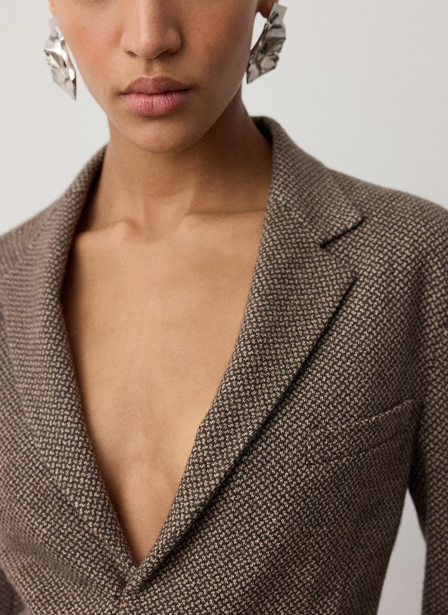 Hailey Broken-Twill Jersey Jacket - Ralph Lauren Collection