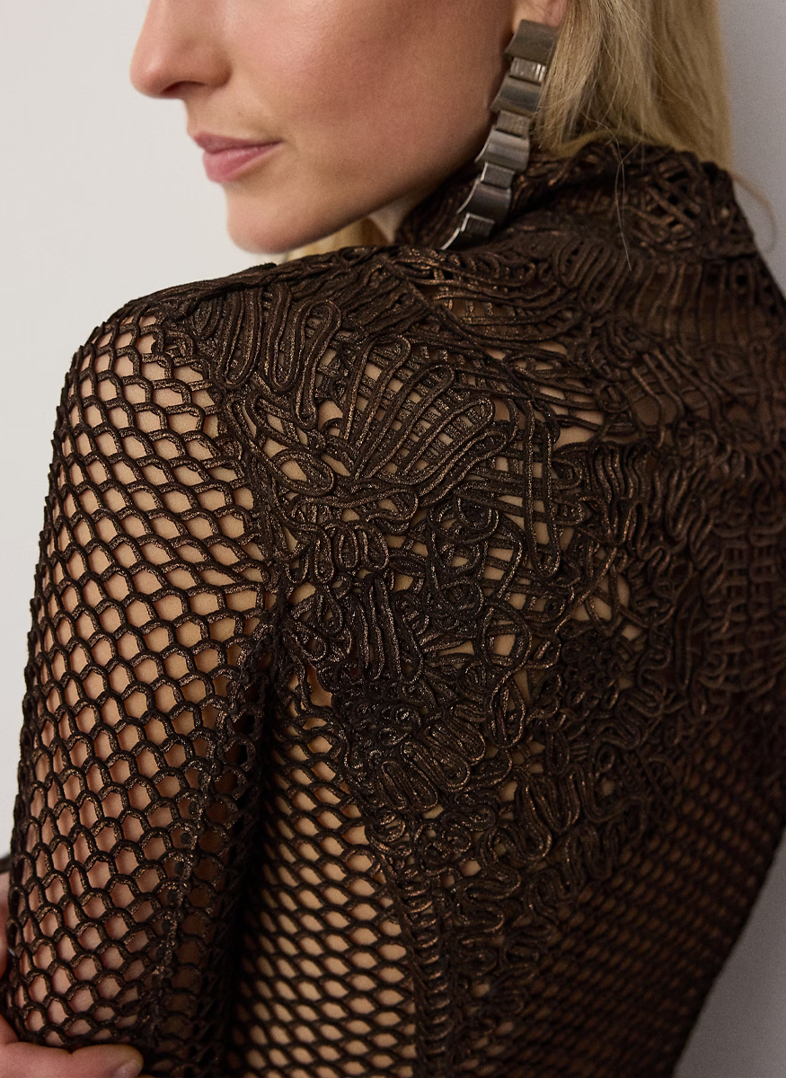 Wes Foiled Lamb-Suede Jacket - Ralph Lauren Collection