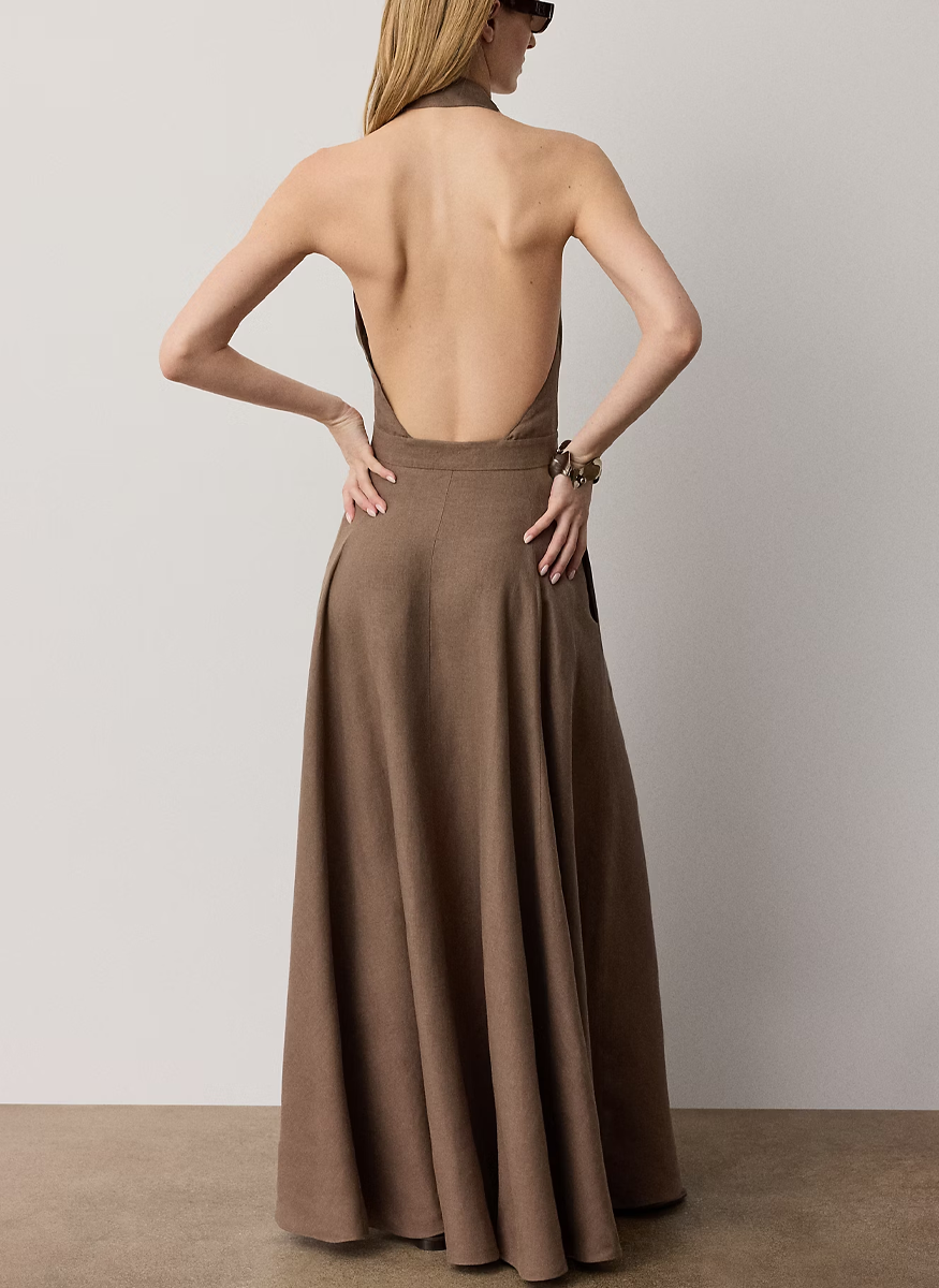 Eldred Linen Day Dress – Elizabeth Anthony