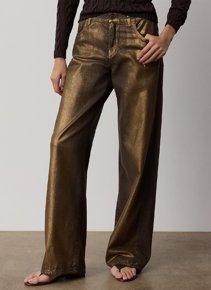 Mercer Relaxed Wide-Leg Jean - Ralph Lauren Collection