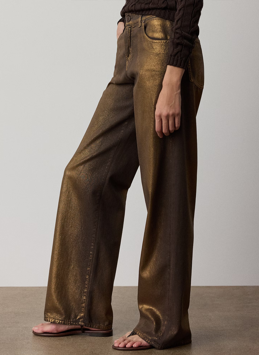 Mercer Relaxed Wide-Leg Jean - Ralph Lauren Collection