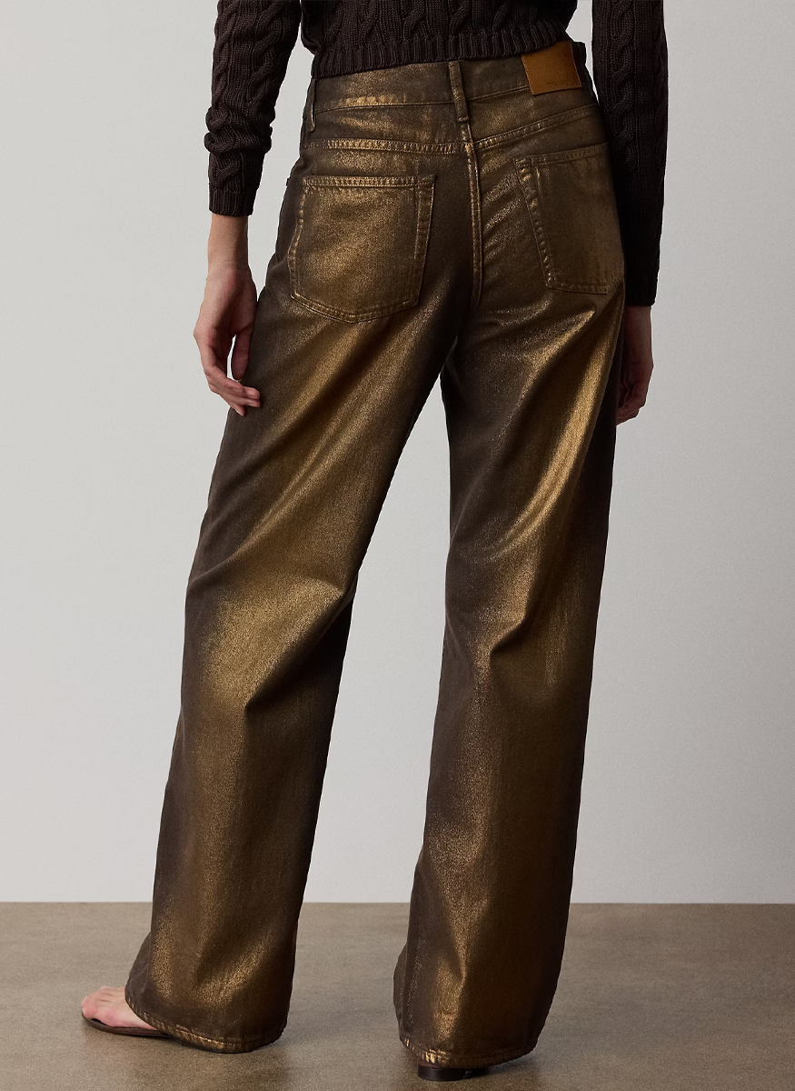 Mercer Relaxed Wide-Leg Jean - Ralph Lauren Collection