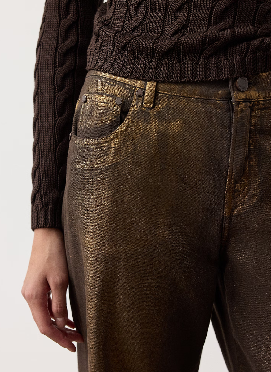 Mercer Relaxed Wide-Leg Jean - Ralph Lauren Collection