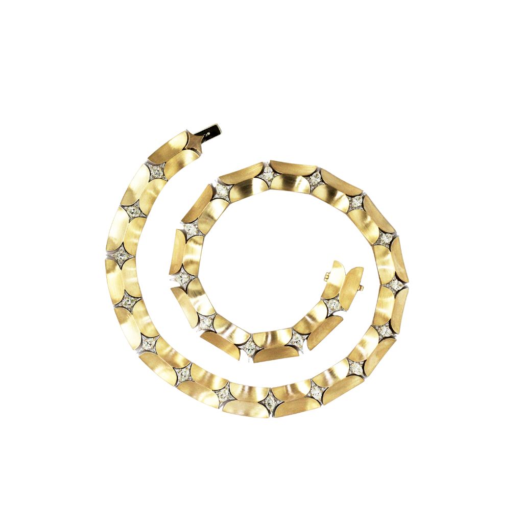 Enigma Oval Diamond Necklace