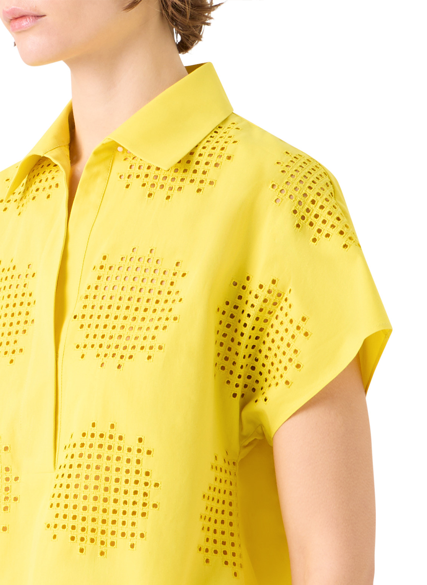 Cotton Poplin Blouse - Akris Punto