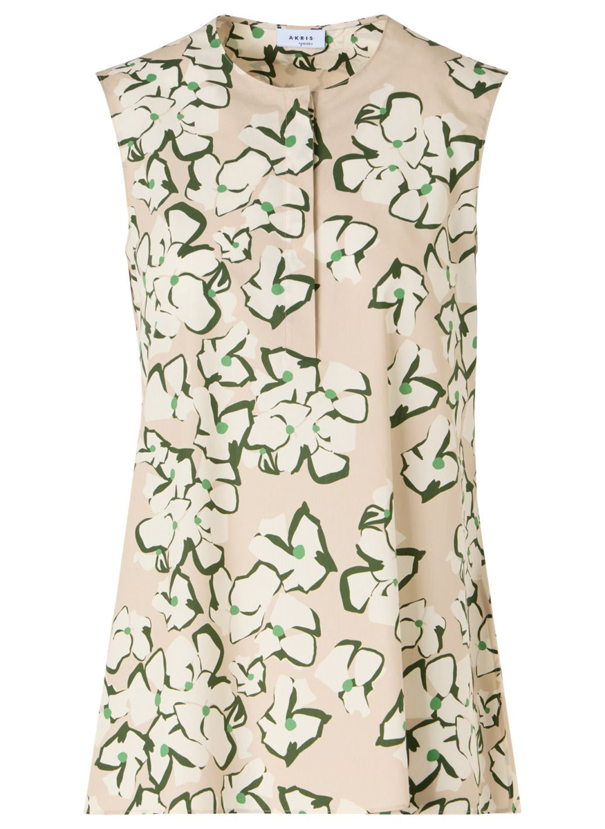 Papercut Flower Cotton Tunic