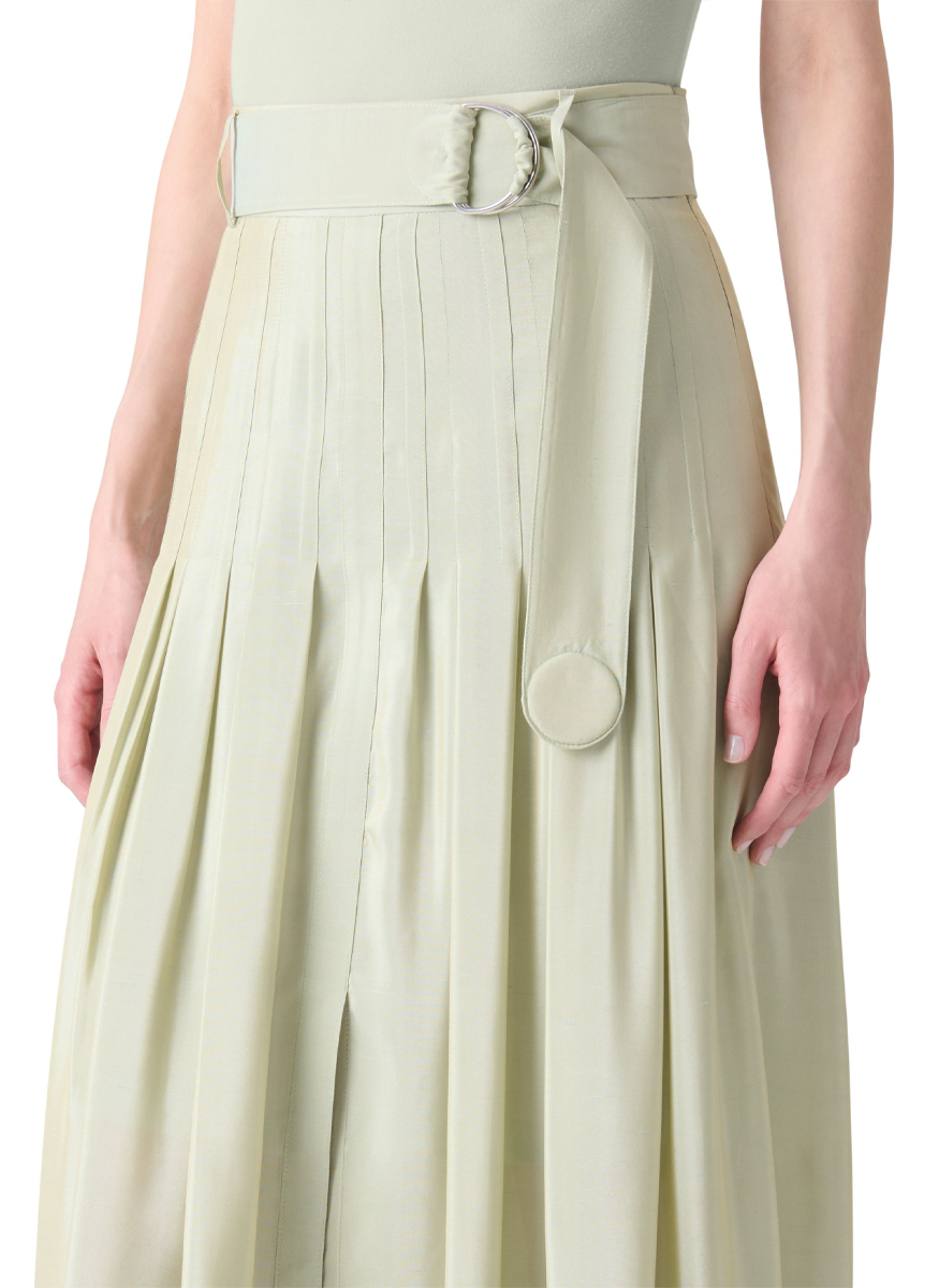 Pleated Midi Skirt - Akris Punto