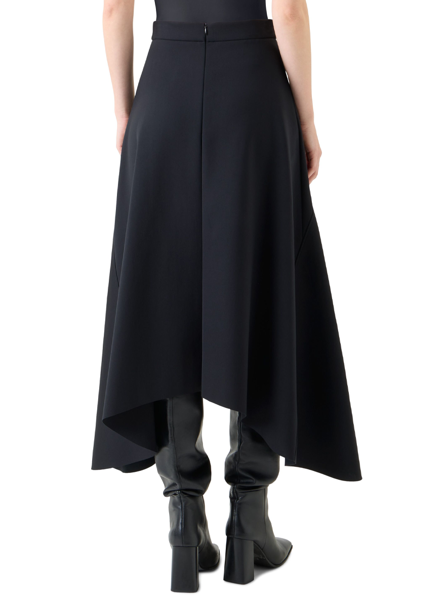 Asymmetrical Midi Skirt - Akris Punto