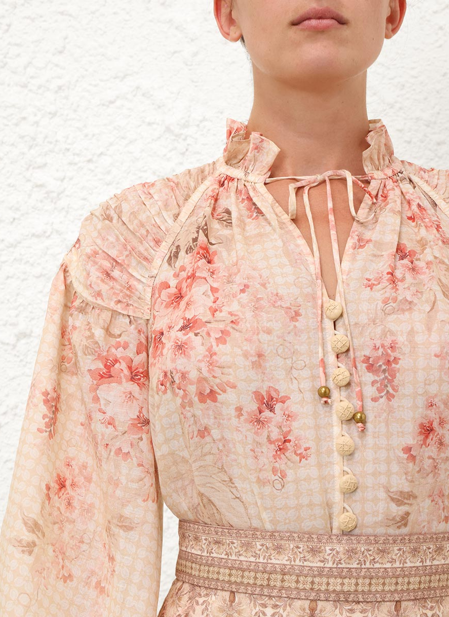 Illuminate Billow Blouse - Zimmermann