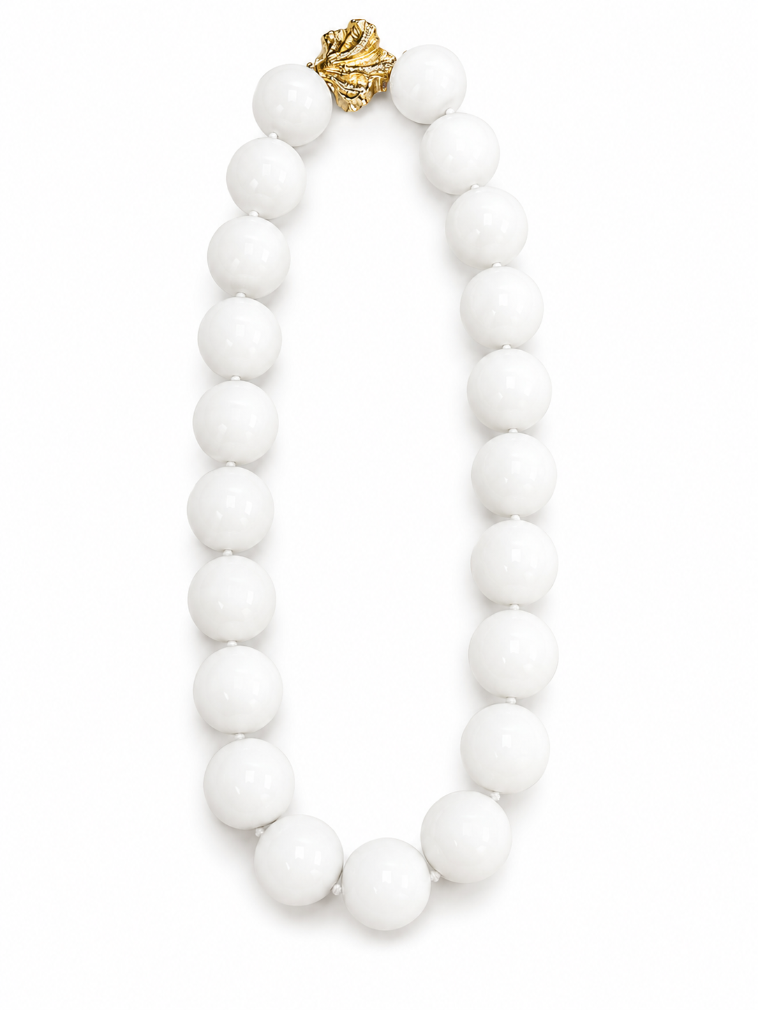 Cacholong Opal Necklace