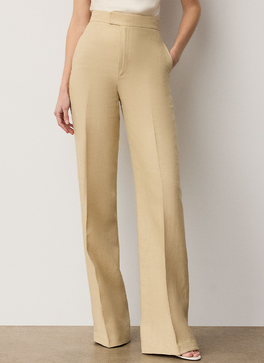 Dean Classic Linen Pant - Ralph Lauren Collection