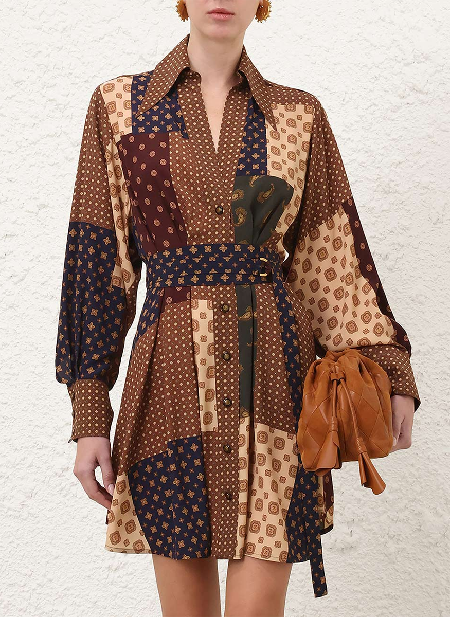 Tuck Mini Dress - Zimmermann