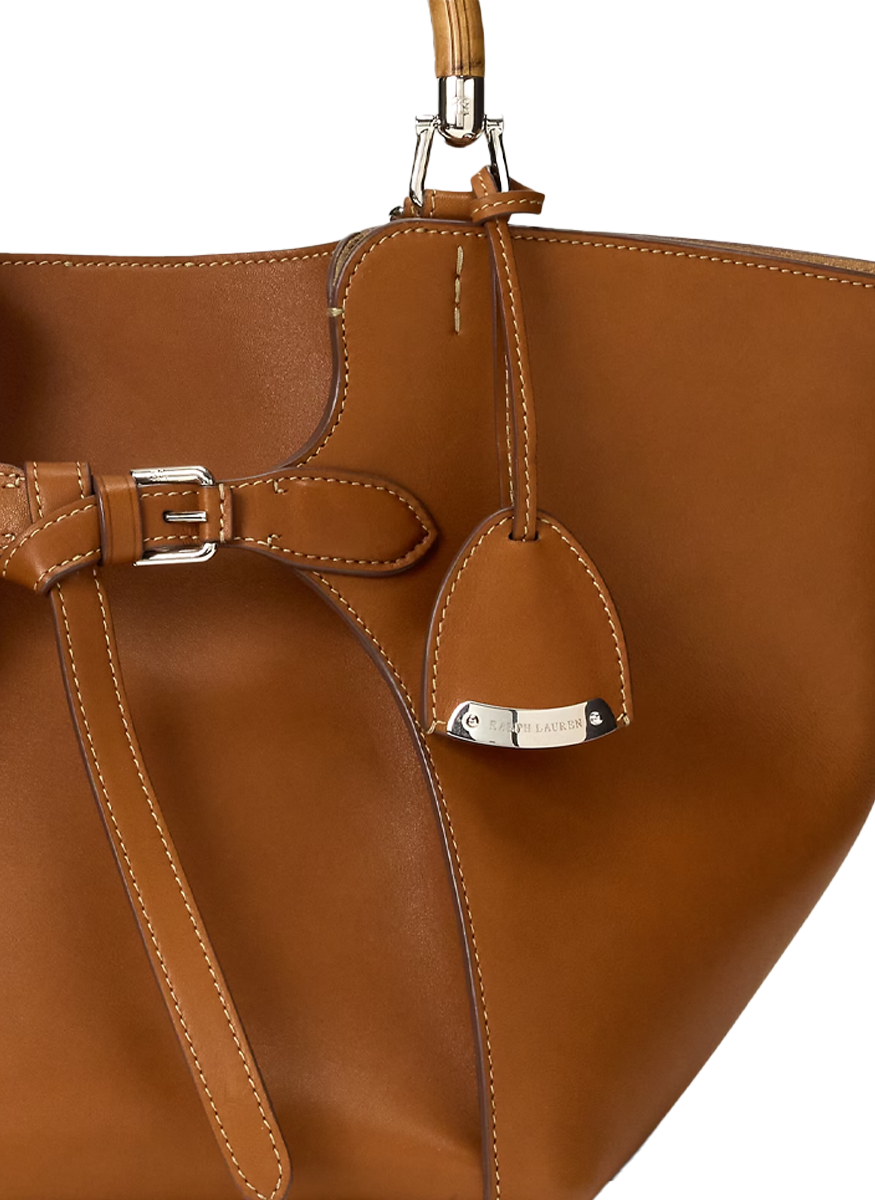 The Ralph Calfskin Tote - Ralph Lauren Collection