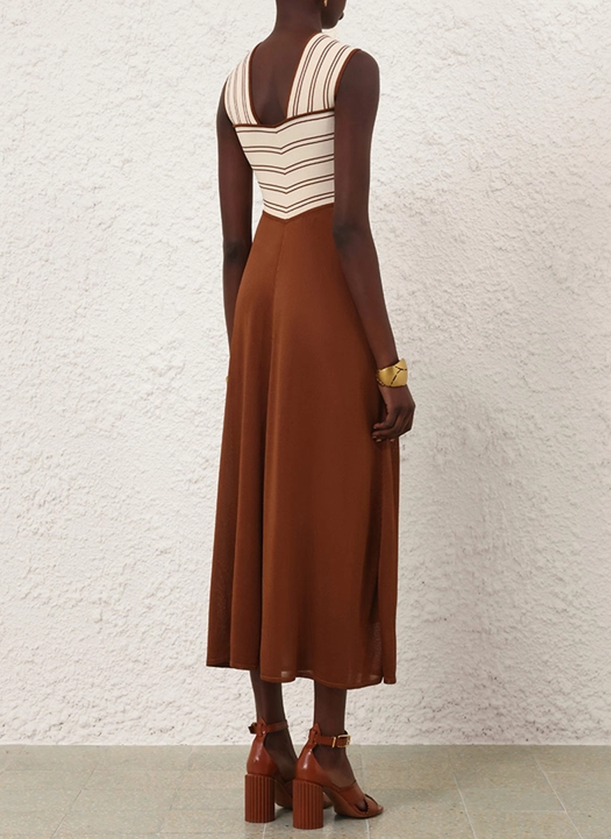Hypnotic Halter Dress - ZIMMERMANN