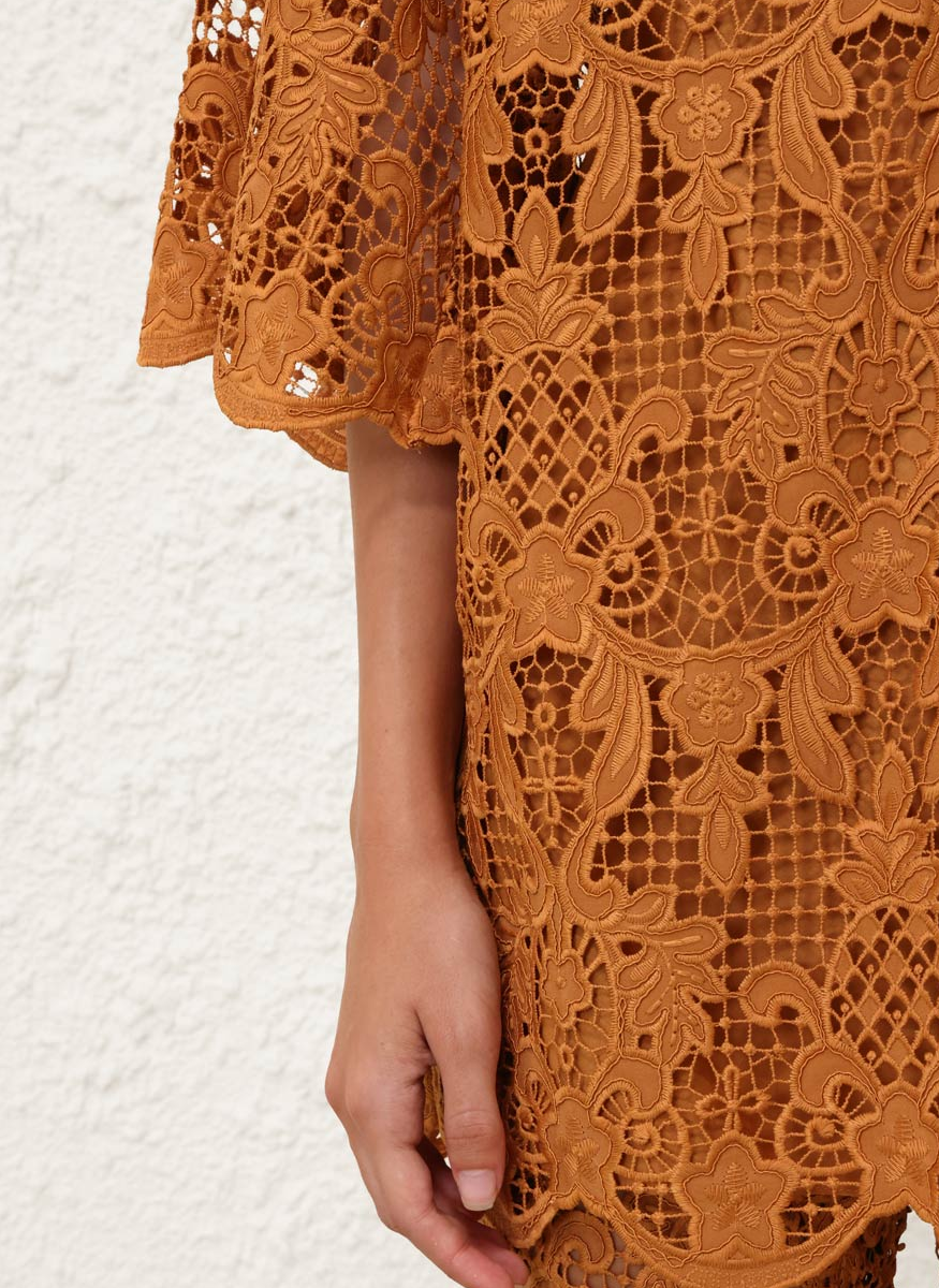 Coco Lace Tunic Top - Zimmermann
