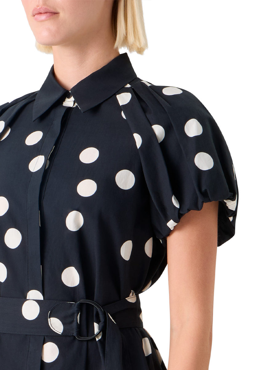 Cotton Poplin Short Dress - Akris Punto