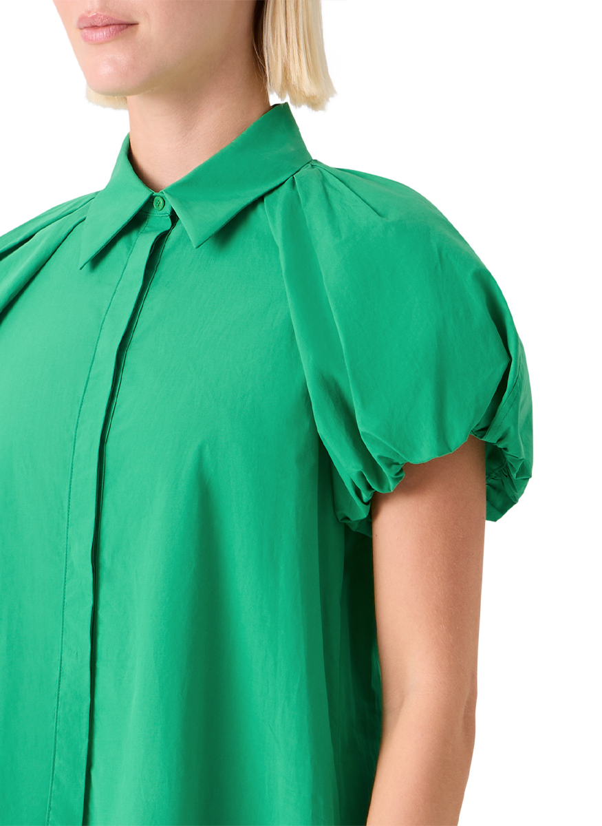 Tech Cotton Poplin Dress - Akris Punto