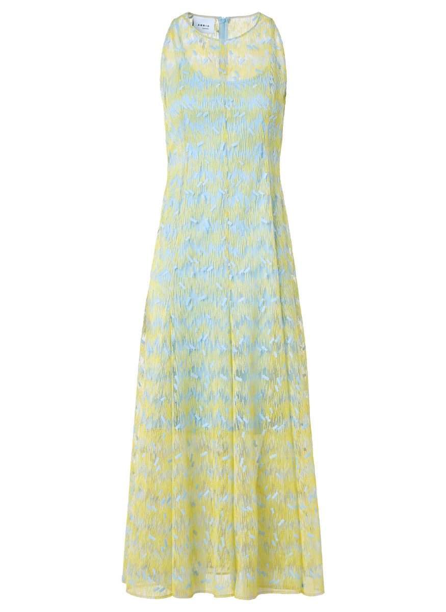 Scribble Dot Midi Dress