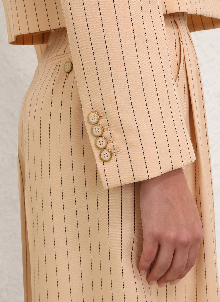 Hypnotic Pinstripe Blazer - Zimmermann