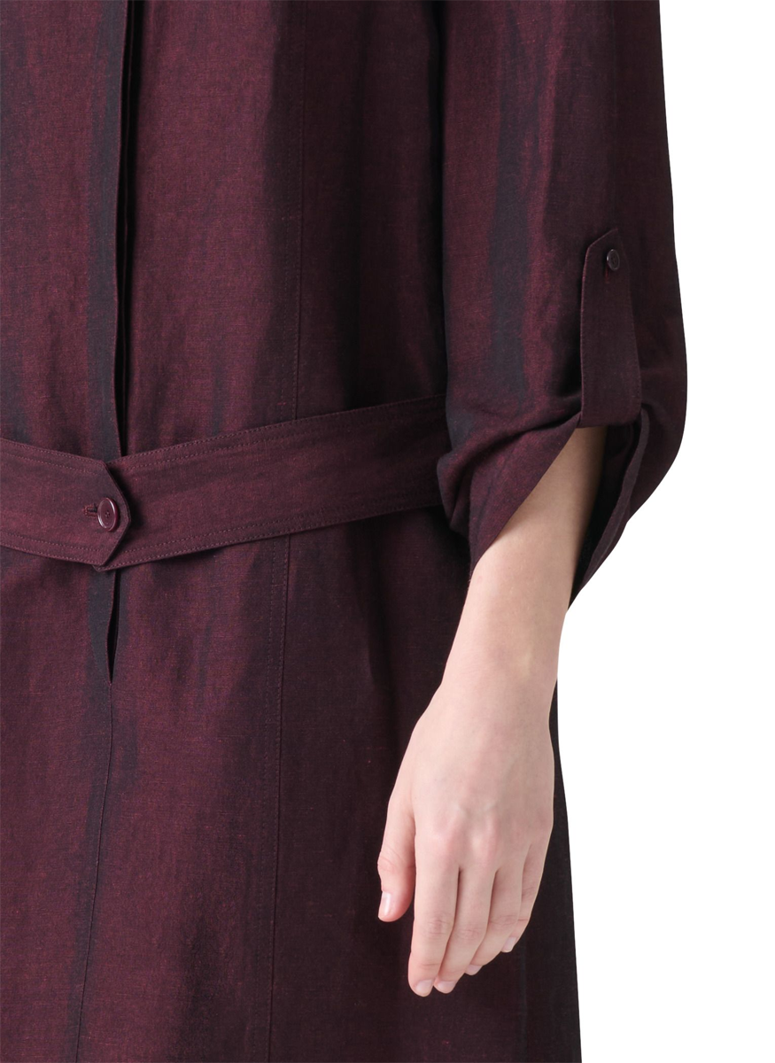 Flared Skirt Shirt Dress - Akris Punto