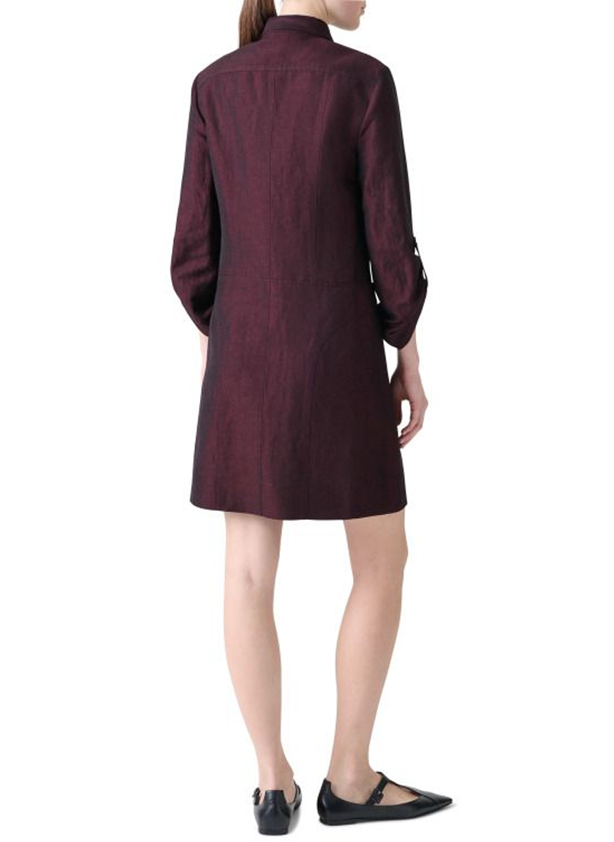 Flared Skirt Shirt Dress - Akris Punto