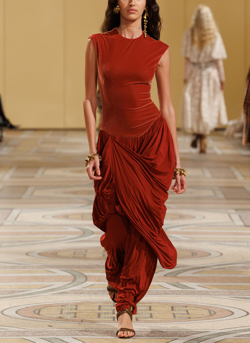 Memento Drape Dress