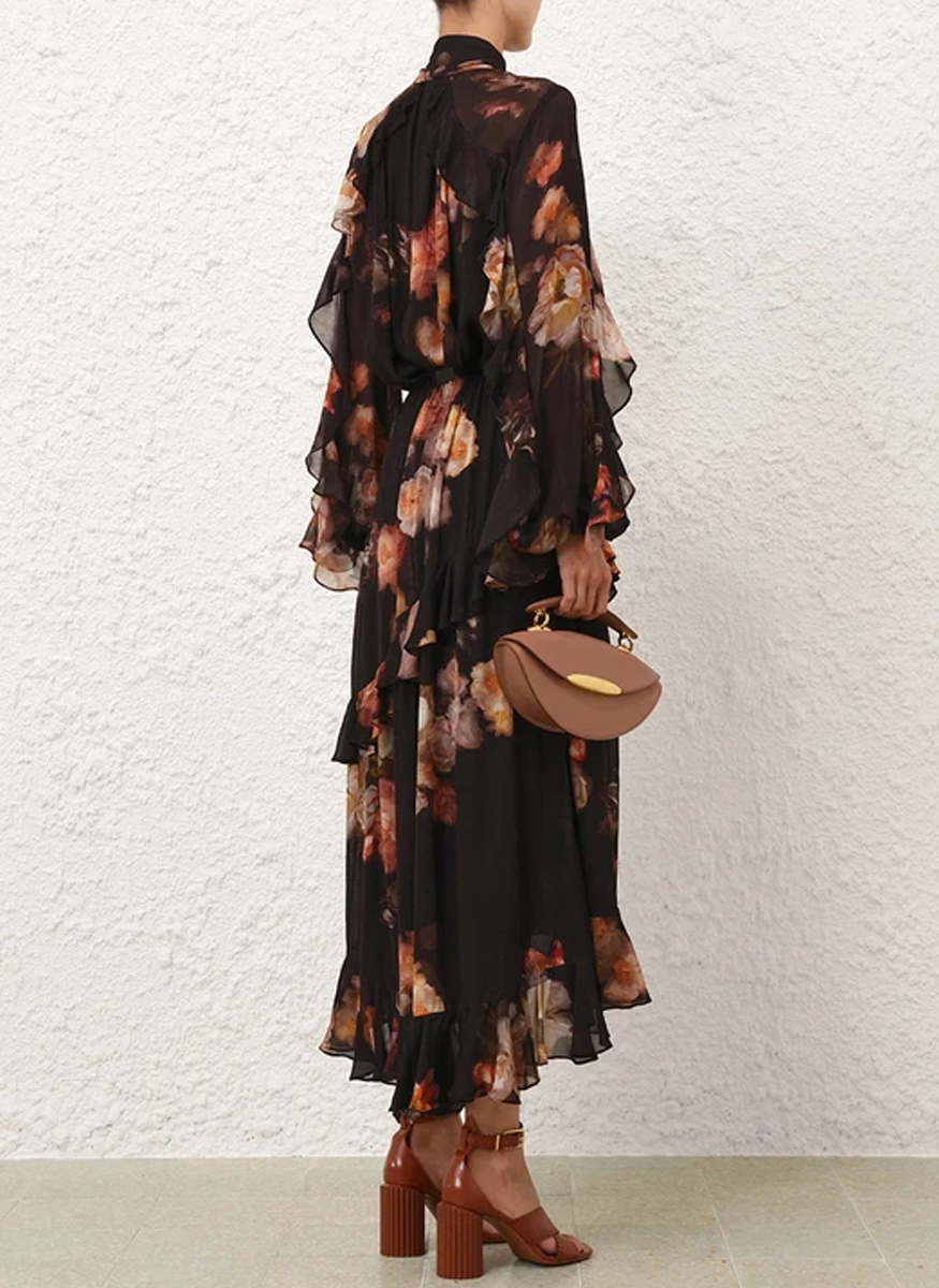 Hypnotic Flutter Blouse - Zimmermann