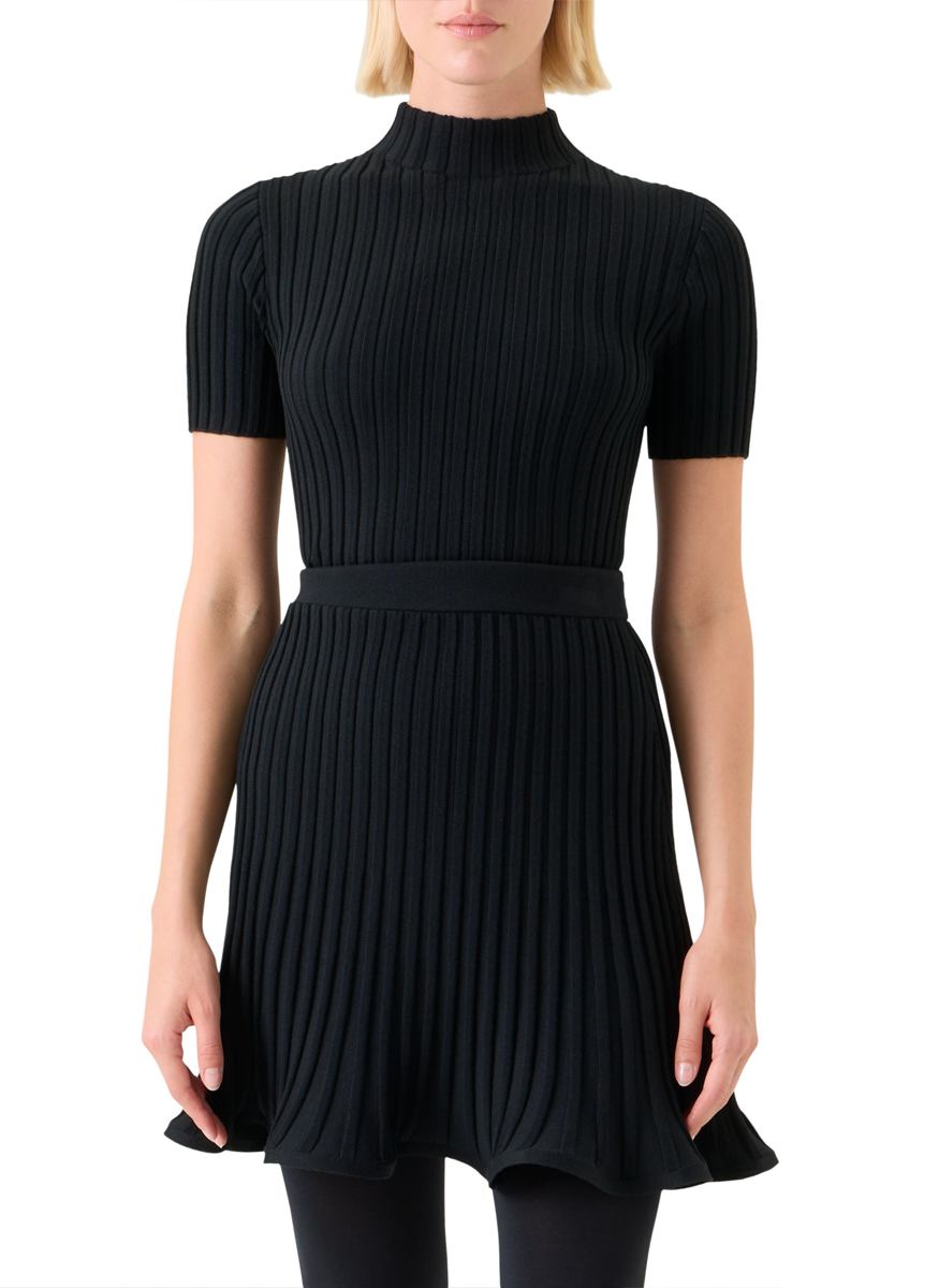 Merino Wool Knit Sweater - Akris Punto