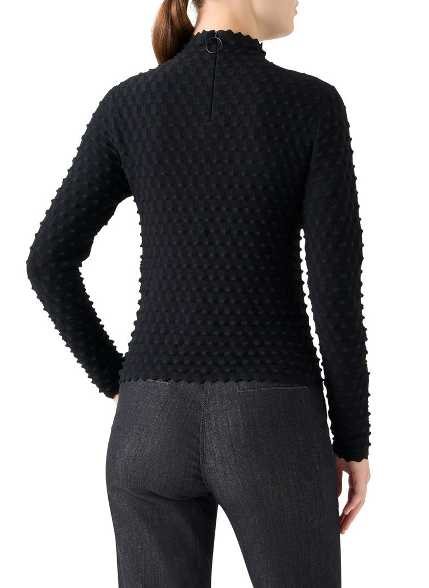 3D Textured Knit Sweater - Akris Punto