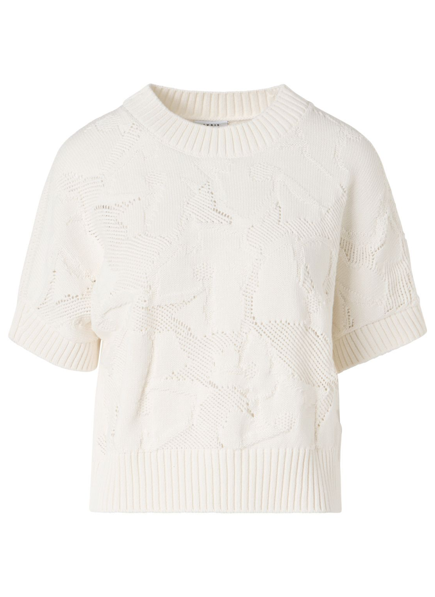Chunky Cotton Ajoure Sweater - Akris Punto