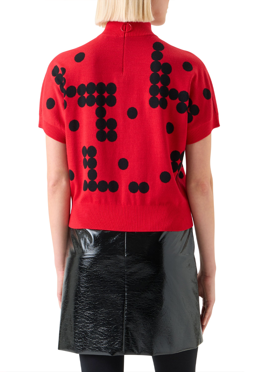 Merino Wool Knit Sweater - Akris Punto