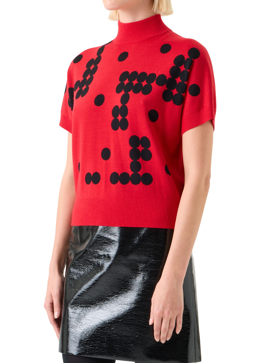 Merino Wool Knit Sweater - Akris Punto