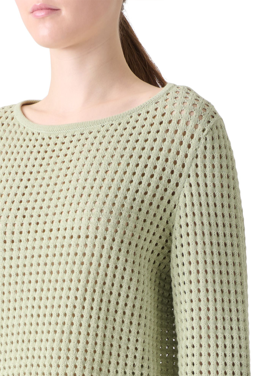 Boat Neck Knit Sweater - Akris Punto