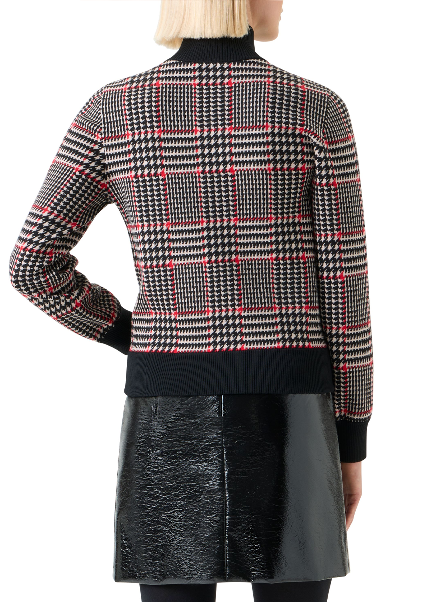 Jacquard Knit Cardigan - Akris Punto