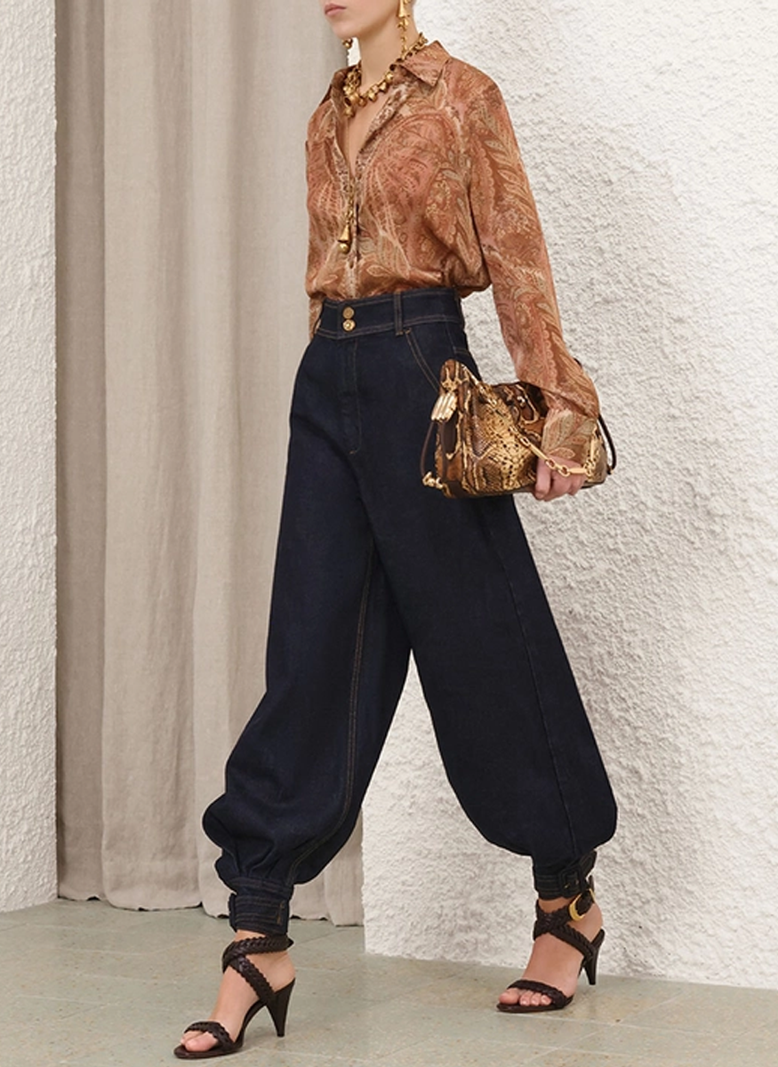 Hypnotic Satin Shirt - Zimmermann