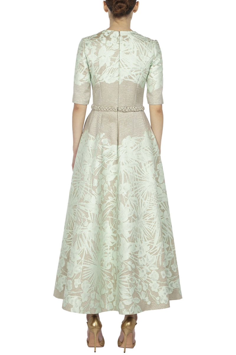 Tweed Midi Cocktail Dress - Reem Acra
